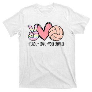 Peace Love Volleyball T-Shirt