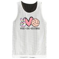 Peace Love Volleyball Mesh Reversible Basketball Jersey Tank