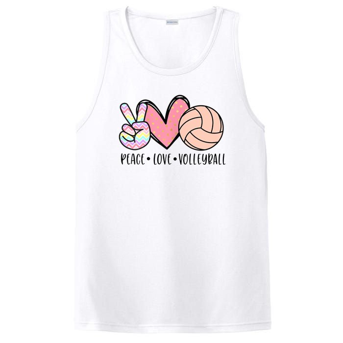 Peace Love Volleyball PosiCharge Competitor Tank