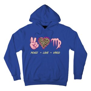 Peace Love Virgo Zodiac Sign Horoscope Gift Hoodie