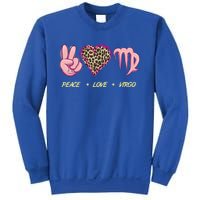 Peace Love Virgo Zodiac Sign Horoscope Gift Sweatshirt