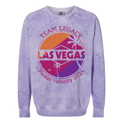 Plexus Las Vegas Convention 2024 Colorblast Crewneck Sweatshirt