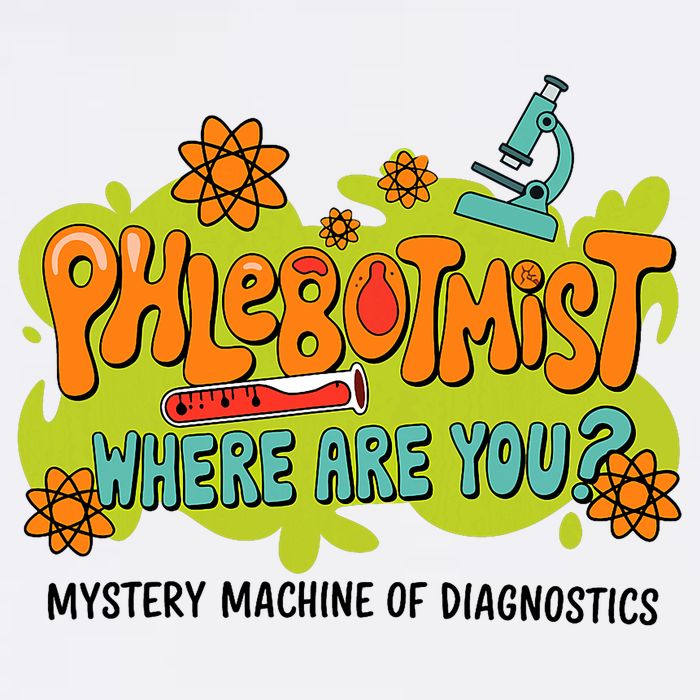 Phlebotomist Lab Week 2025 Laboratory MLS MLT Lab Scientist Full-Length Apron With Pockets