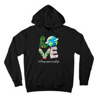 Paraprofessional Love World Earth Day Save the Planet Tall Hoodie