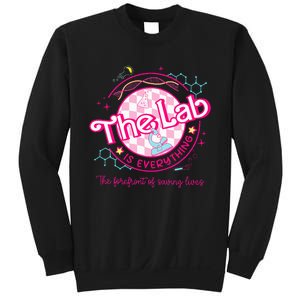 Pink Lab Week 2024 Medical Lab Science Lab Tech Team Sweatshirt