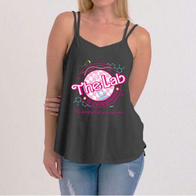 Pink Lab Week 2024 Medical Lab Science Lab Tech Team Women's Strappy Tank