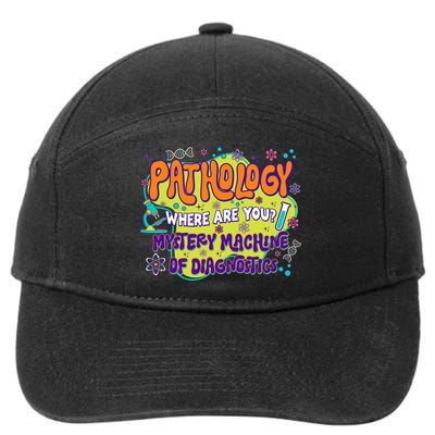 Pathology Lab Week 2025 Mystery Machine Of Diagnostics Lab  7-Panel Snapback Hat