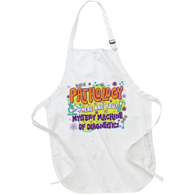 Pathology Lab Week 2025 Mystery Machine Of Diagnostics Lab  Full-Length Apron With Pockets