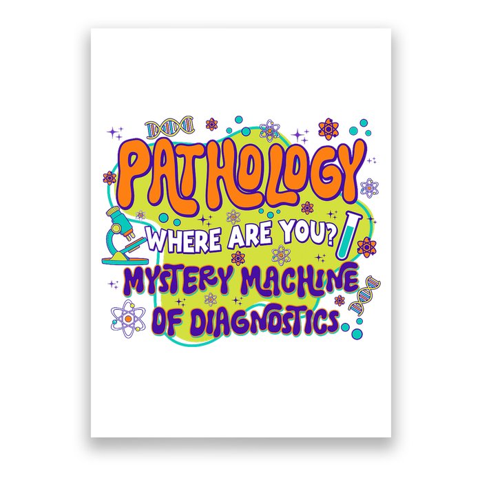 Pathology Lab Week 2025 Mystery Machine Of Diagnostics Lab  Poster