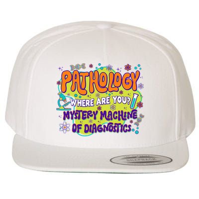 Pathology Lab Week 2025 Mystery Machine Of Diagnostics Lab  Wool Snapback Cap