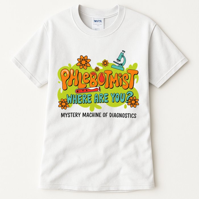 Phlebotomist Lab Week 2025 Laboratory Mls Mlt Lab Scientist Tall T-Shirt