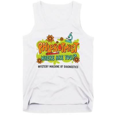 Phlebotomist Lab Week 2025 Laboratory Mls Mlt Lab Scientist Tank Top