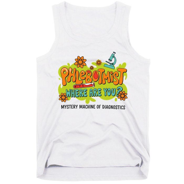Phlebotomist Lab Week 2025 Laboratory Mls Mlt Lab Scientist Tank Top