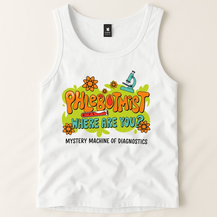 Phlebotomist Lab Week 2025 Laboratory Mls Mlt Lab Scientist Tank Top
