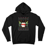 Penguin Lover Xmas Sweater Ugly Santa Penguin Christmas Hoodie