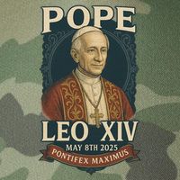 Pope Leo XIV Pontifex Maximus May 8th 2025 Legacy Tie Dye Trucker Hat
