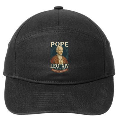 Pope Leo XIV Pontifex Maximus May 8th 2025 7-Panel Snapback Hat