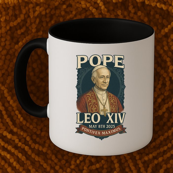 Pope Leo XIV Pontifex Maximus May 8th 2025 Mug