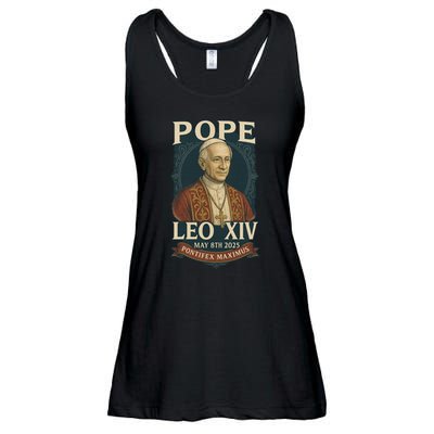 Pope Leo XIV Pontifex Maximus May 8th 2025 Ladies Essential Flowy Tank