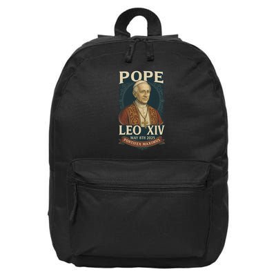Pope Leo XIV Pontifex Maximus May 8th 2025 16 in Basic Backpack