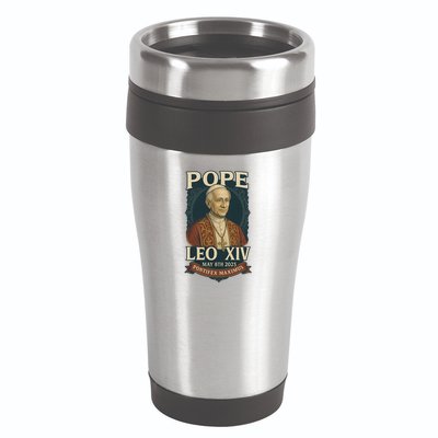 Pope Leo XIV Pontifex Maximus May 8th 2025 16oz Travel Tumbler