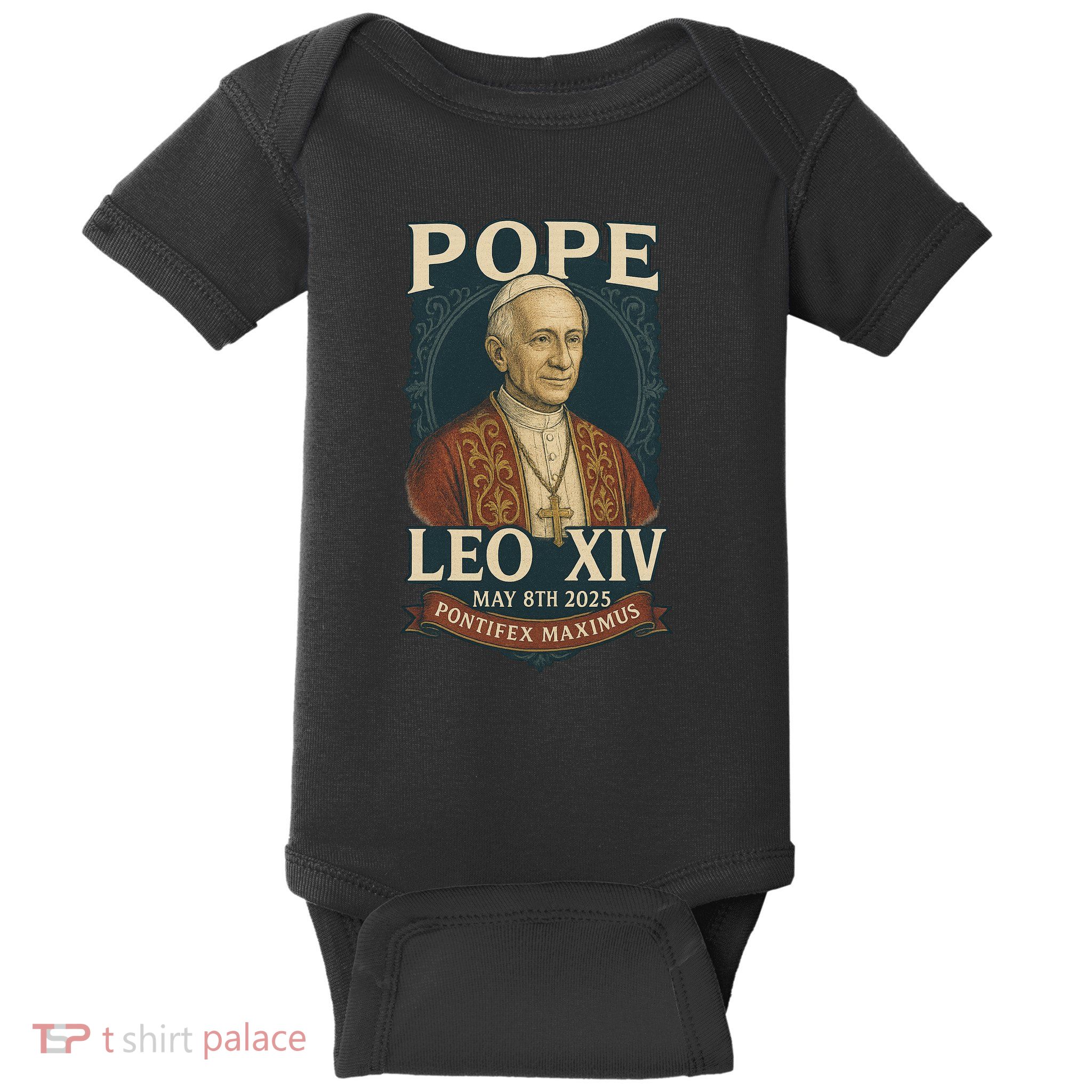 Pope Leo XIV Pontifex Maximus May 8th 2025 Baby Bodysuit