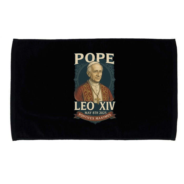 Pope Leo XIV Pontifex Maximus May 8th 2025 Microfiber Hand Towel