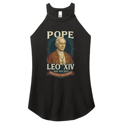 Pope Leo XIV Pontifex Maximus May 8th 2025 Women's Perfect Tri Rocker Tank