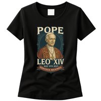 Pope Leo XIV Pontifex Maximus May 8th 2025 Womens T-Shirt