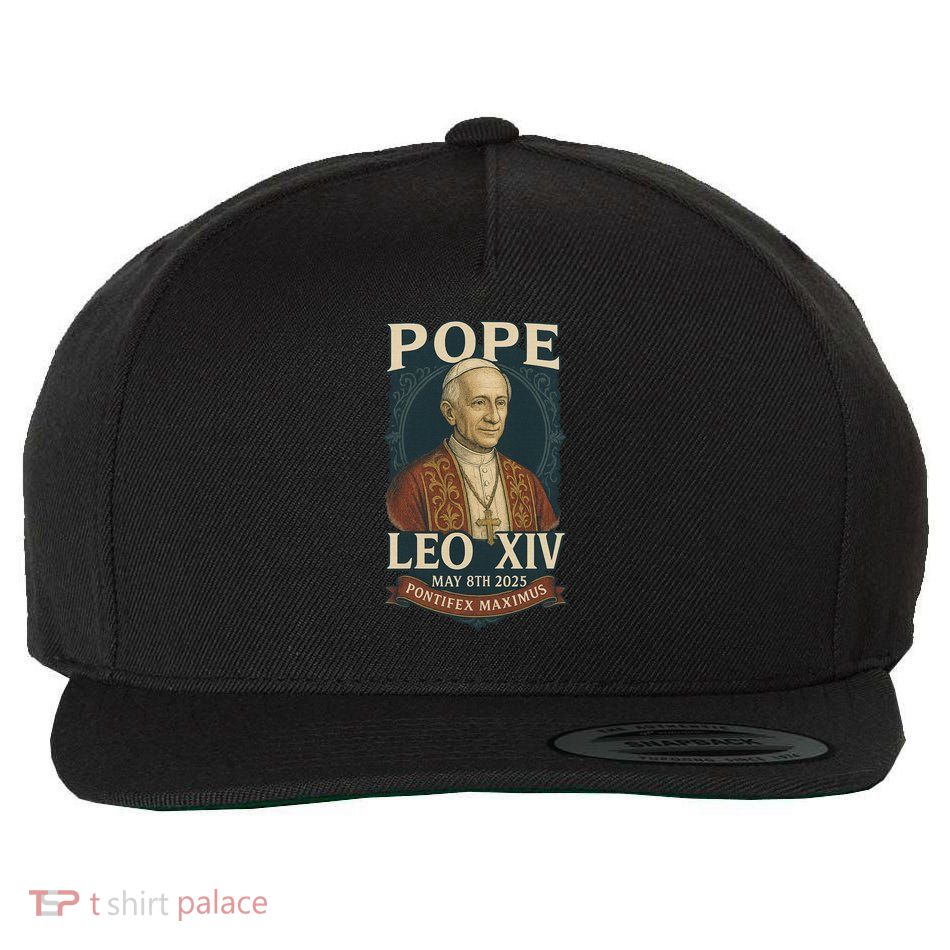 Pope Leo XIV Pontifex Maximus May 8th 2025 Wool Snapback Cap