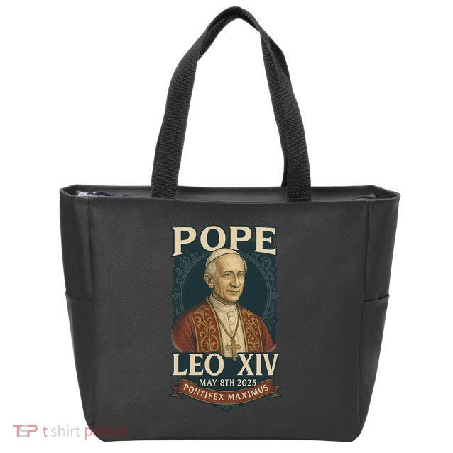 Pope Leo XIV Pontifex Maximus May 8th 2025 Zip Tote Bag