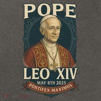 Pope Leo XIV Pontifex Maximus May 8th 2025 Cotton Canvas Backpack