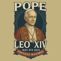 Pope Leo XIV Pontifex Maximus May 8th 2025 Button