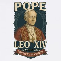 Pope Leo XIV Pontifex Maximus May 8th 2025 Garment-Dyed Sweatshirt