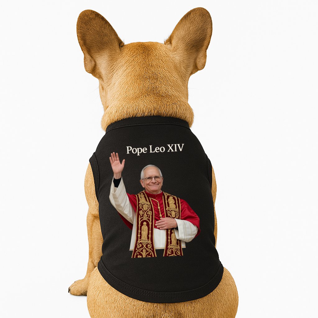 Pope Leo XIV Doggie Tank
