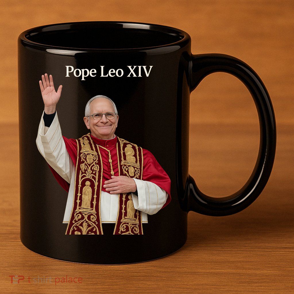 Pope Leo XIV 11oz C Handle Ceramic Mug