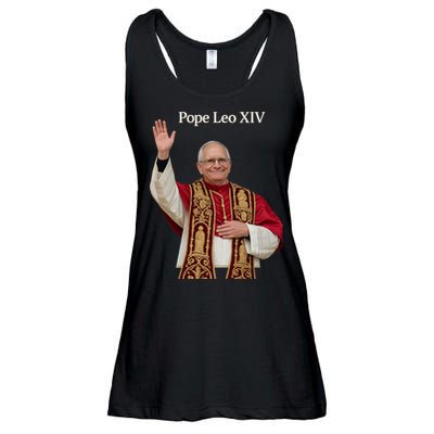 Pope Leo XIV Ladies Essential Flowy Tank