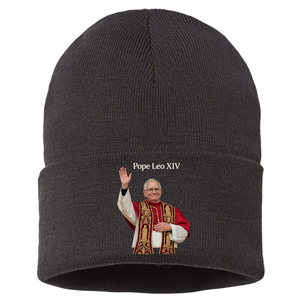 Pope Leo XIV Sustainable Knit Beanie