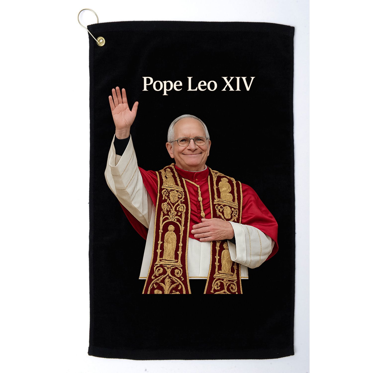 Pope Leo XIV Golf Towel