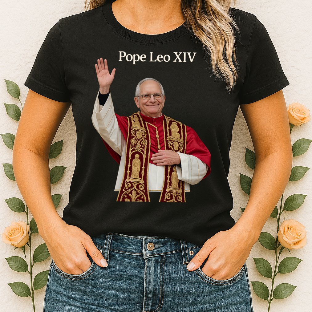 Pope Leo XIV Womens T-Shirt