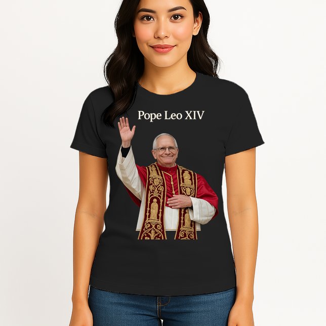 Pope Leo XIV Womens T-Shirt