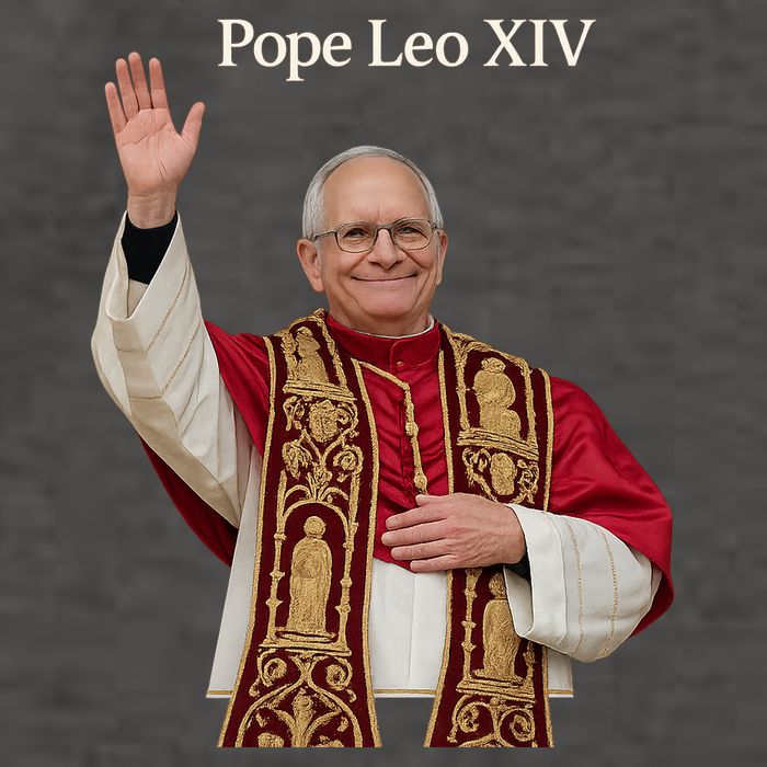Pope Leo XIV Vector Backpack