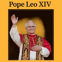Pope Leo XIV Robert Prevost Pom Pom 12in Knit Beanie