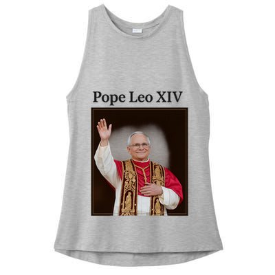 Pope Leo XIV Robert Prevost Ladies PosiCharge Tri-Blend Wicking Tank