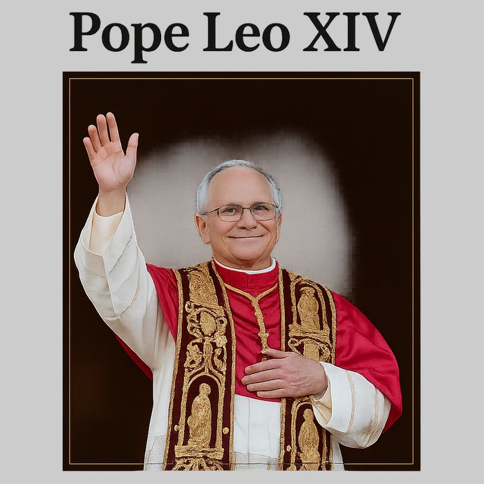 Pope Leo XIV Robert Prevost Tie-Dye T-Shirt