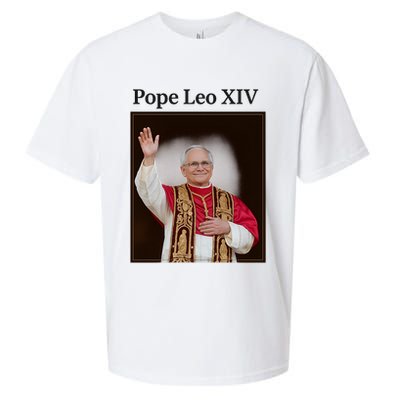 Pope Leo XIV Robert Prevost Sueded Cloud Jersey T-Shirt