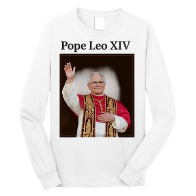 Pope Leo XIV Robert Prevost Long Sleeve Shirt