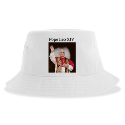 Pope Leo XIV Robert Prevost Sustainable Bucket Hat