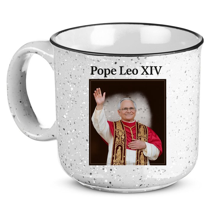 Pope Leo XIV Robert Prevost 15oz Campfire Ceramic Mug