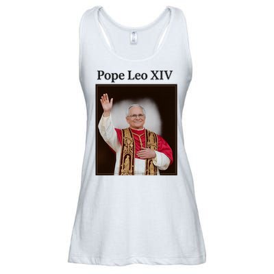 Pope Leo XIV Robert Prevost Ladies Essential Flowy Tank
